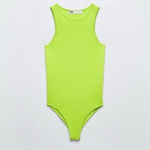 Zara Neon Green Bodysuit
